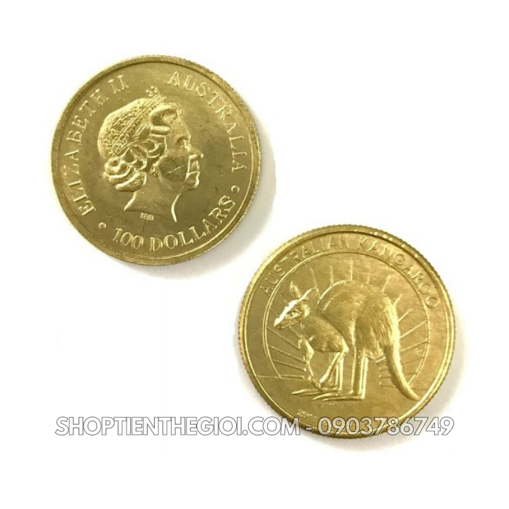 Xu lưu niệm 100 dollars Úc - SP005599